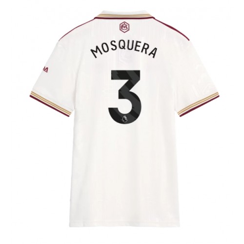 Arsenal Cristhian Mosquera #3 Replika Tredje Tröja Dam 2025-26 Kortärmad